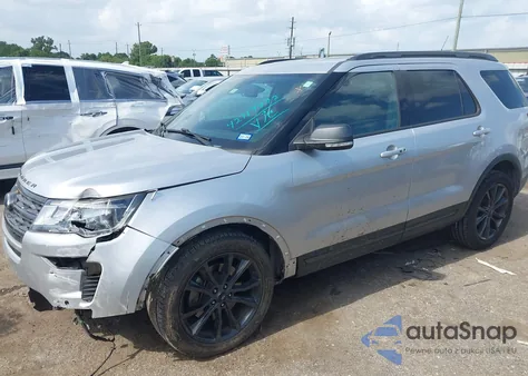 2018 Ford Explorer Xlt из США, поврежденный, VIN 1FM5K7D85JGA79792